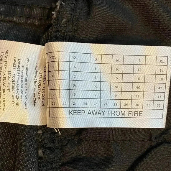 One Teaspoon High Waist Mini Skirt Distressed Ripped Vintage Black Festival - Picture 12 of 12